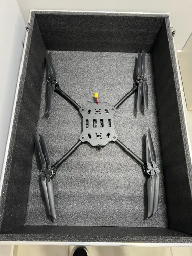 Drone de carga DroView DV18 18 (F722) + 2x Tattu Plus 6S 16000 XT90