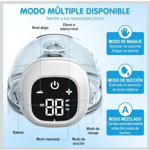 Extratora dupla de leite materno