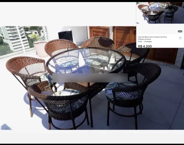 Mesa de 6 lugares