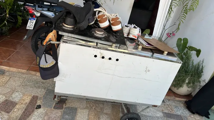 Carrinho de cachorro quente