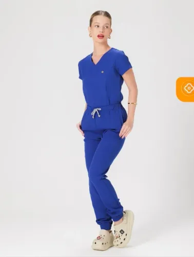 Calça (Scrub) Dra. Charm Azul (XG)