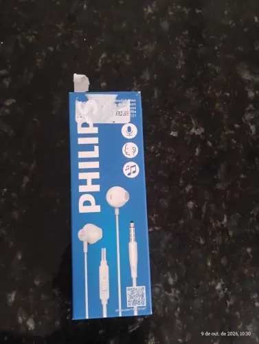 Fone de ouvido auricular Philips