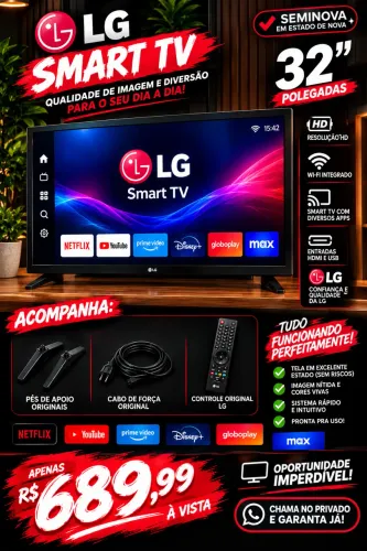 SmarTV LG 32? Seminova
