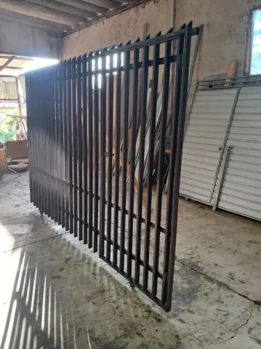 Portão correr metalon revisado completo barato 