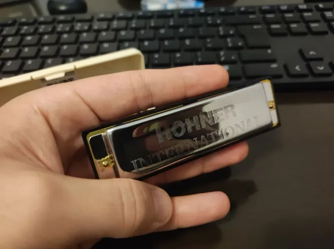 Gaita de Boca Hohner Blues Band Si Bemol (Nova)