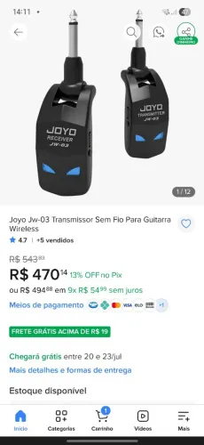 Transmissor joyo gw 03