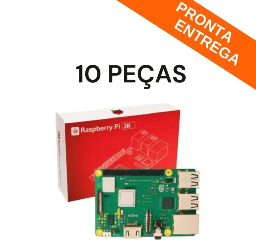 [ATACADO] Raspberry pi 3b LACRADA e c/ NOTA FISCAL 