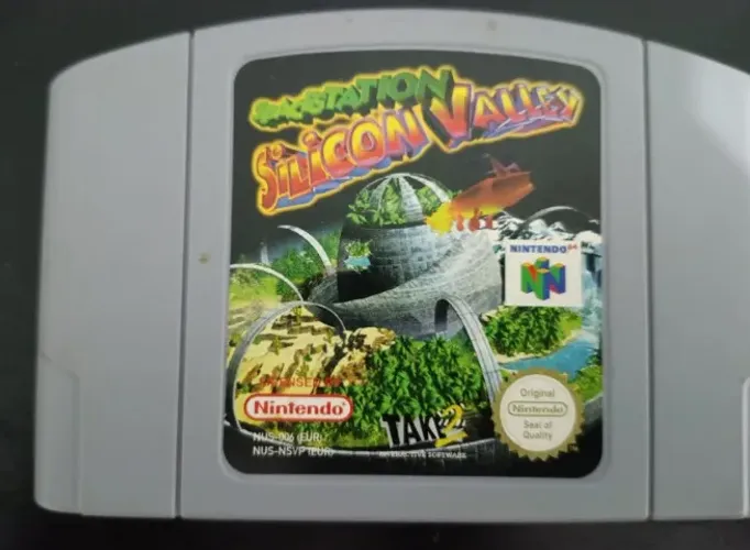Space Station Silicon Valley (Europeu Pal) Nintendo 64.