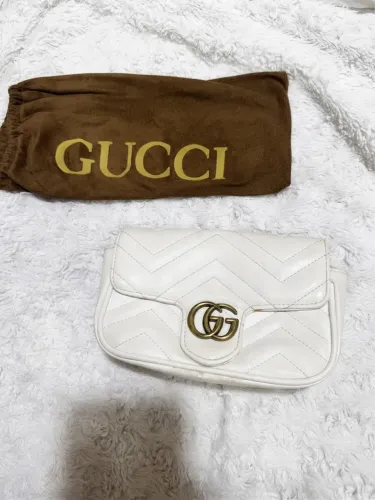 bolsa gucci marmont branca