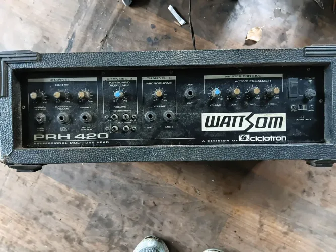Módulo Amplificador Watson PRH420 no estado
