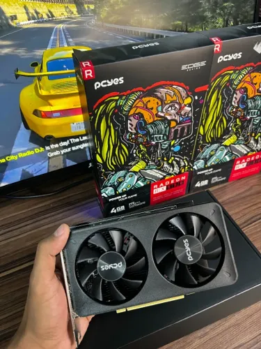 Placa de video RX 550 4gb PCyes - Lacrada