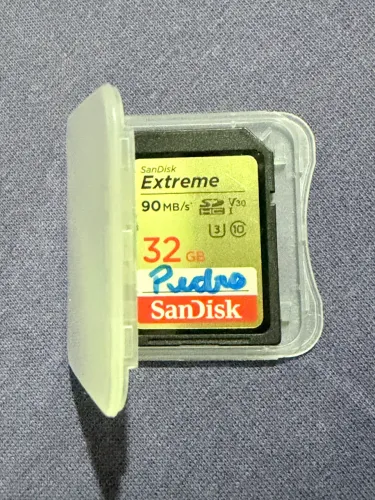 Cartão SD SanDisk 32GB Extreme 90MB/s usado
