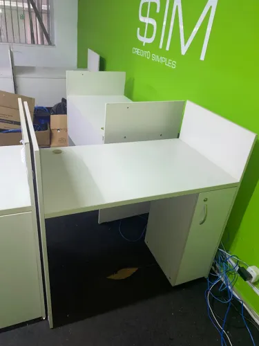 Mesa de atendimento ( Estilo call center) 90x60