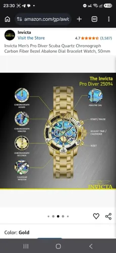 INVICTA SCUBA ORIGINAL NOVO