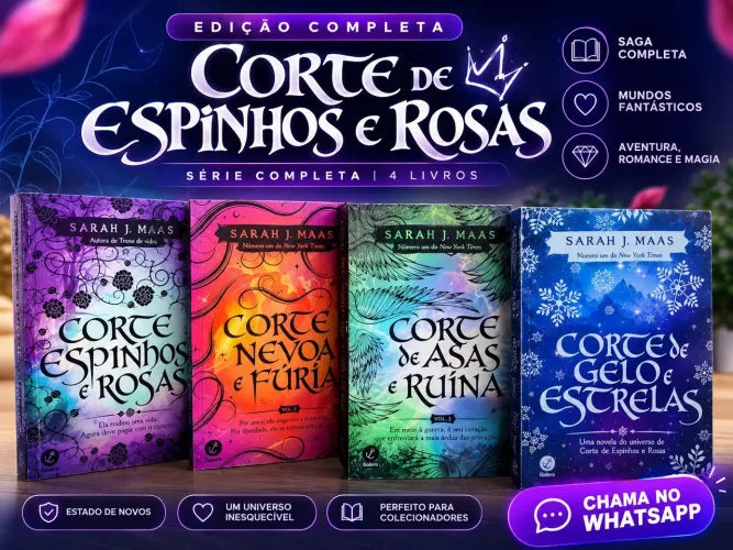 Coleção corte de rosa e espinhos