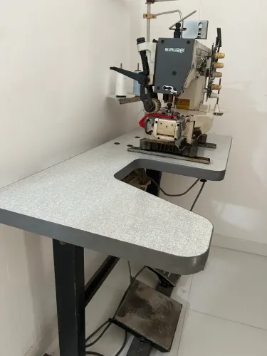 Máquina galoneira industrial com catraca (elastiqueira) 