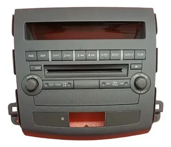 Som Radio Painel Central Outlander 2010/2013