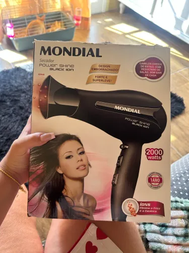 secador de cabelo mondial