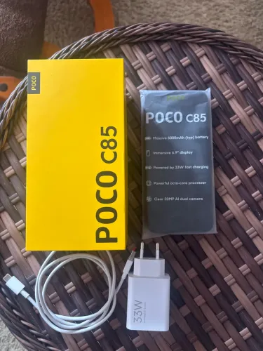 Poco c85 8gb de ram e 256gb de armazenamento