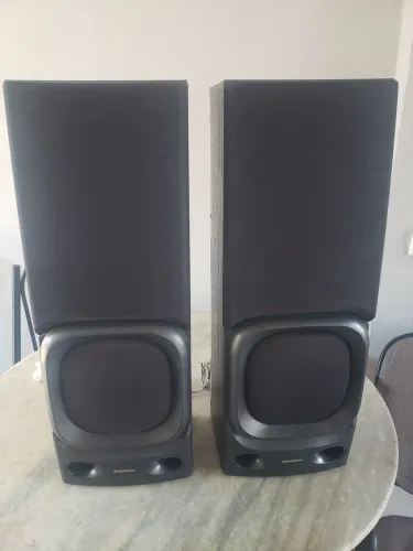 caixas de som gradiente