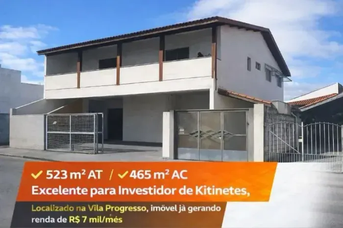 Invista para viver de renda: imóvel já alugado com renda aproximada de R$ 7.200/mês