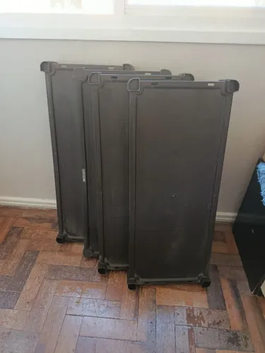 Estante de plástico dompel 3 andares