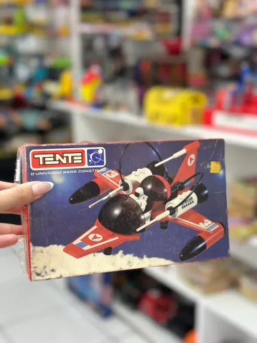 Blocos de Montar Tente Stratojet Antigo Anos 80