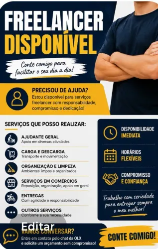 Trabalho com freelancer
