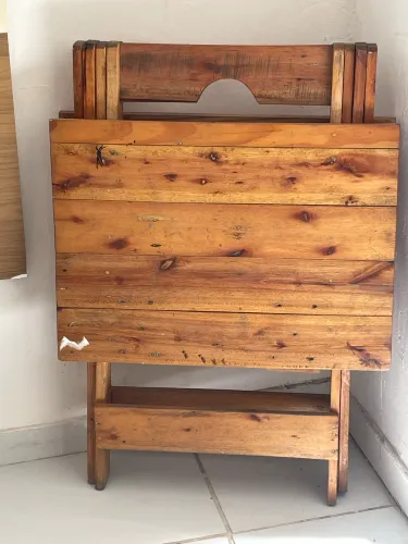 Mesa madeira dobrável 