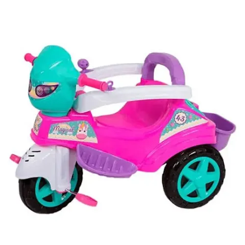 Triciclo infantil baby city rosa Maral