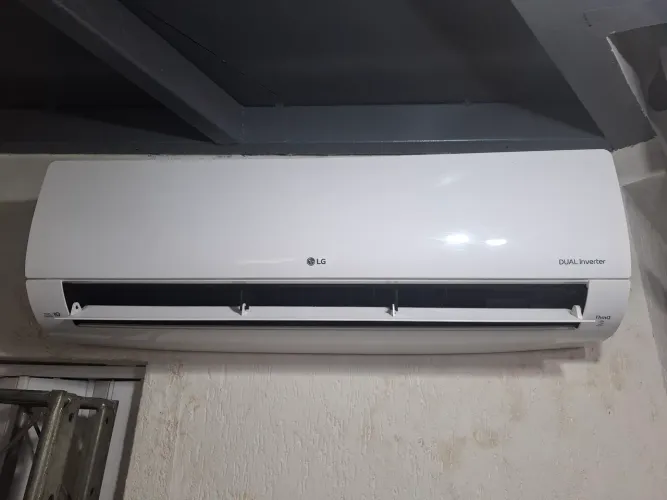 Ar condicionado lg dual inverter 18mil btu com problema na placa da condensadora