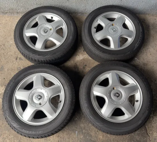 Rodas Renault aro 14 furacão 4x100 originais