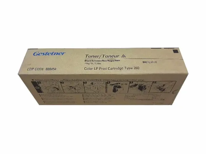 02 Toner Gestetner Type260 / 888454 Black Original Novo