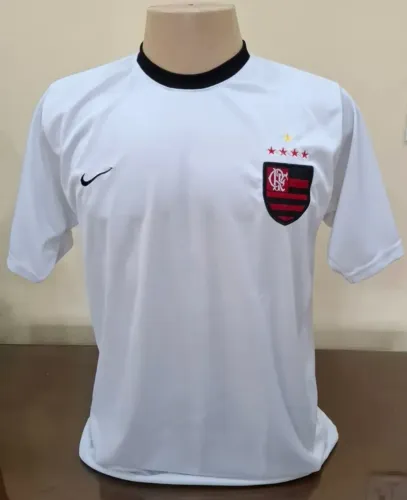 Camisa Flamengo Nike Treino Branca G