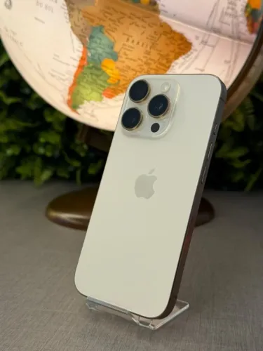 iPhone 16 Pro 128GB - 95% de Bateria - Garantia Apple até Setembro/2026 - Até 18x