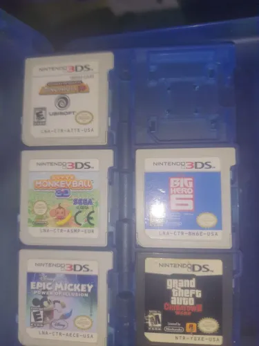 Coletânea de jogos para nintendo 3ds e nintendo ds