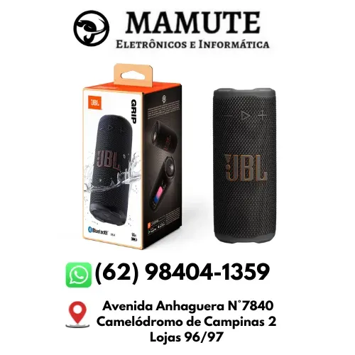 Caixa de Som Bluetooth JBL Grip IP68 16W