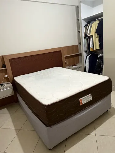Cama Box Casal + Colchão