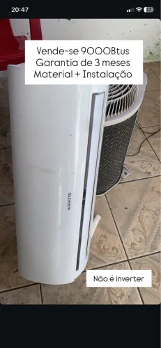 Ar condicionado 9000Btus instalado