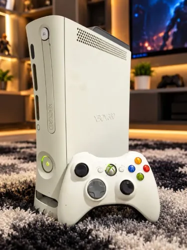 Vendo Xbox 360 Fat Branco com 37 Jogos Instalados leia a descrição 