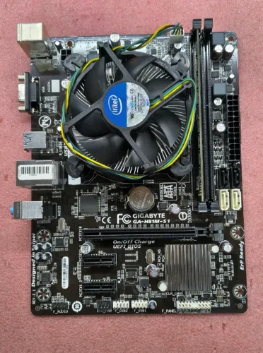 Kit Intel Celeron G1820 2.70GHz + Gigabyte GA-H81M-S1 + 4.00Gb RAM