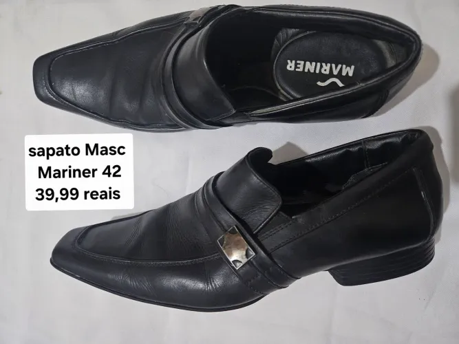 Vendo sapatos masculinos diversos