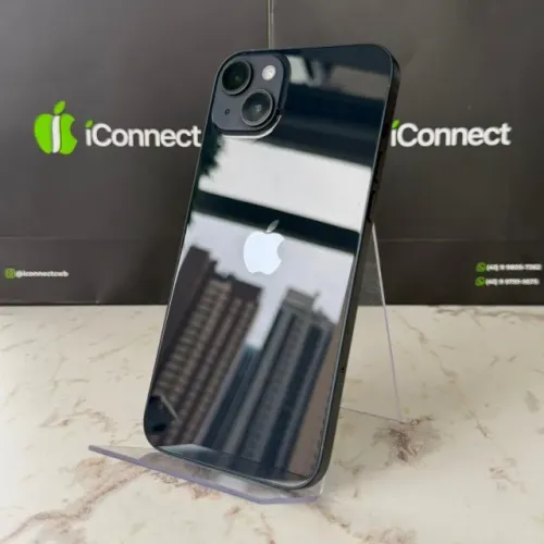 iPhone 14 Plus Meia-noite 128GB seminovo | PARCELAMENTO ATÉ 21x