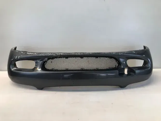 Para Choque Dianteiro Ford Escort 1997 2003 Detalhe Cinza