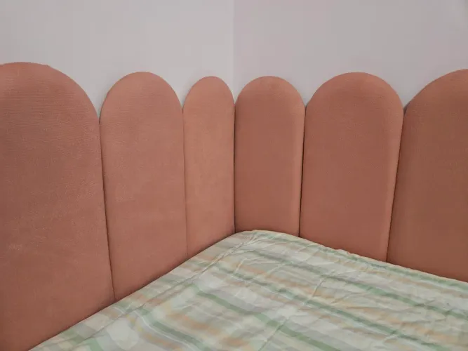18 cabeceiras nuvem modular estofada 20x45 cm