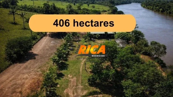 Vende-se Excelente Fazenda com 406 Hectares, no Município de Porto Velho/RO
