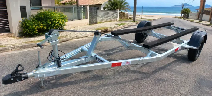 Carreta 4 metros pronta entrega Galvonizada Completa/Reboque barco