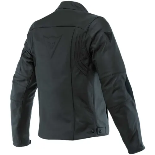 Jaqueta couro motociclista Dainese Rason 2 com forro removível tam 46