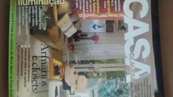 Coleção de revista com 30 unidades Faça Fácil e Casa Claudia