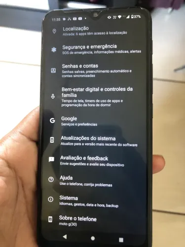 Celular Moto G30